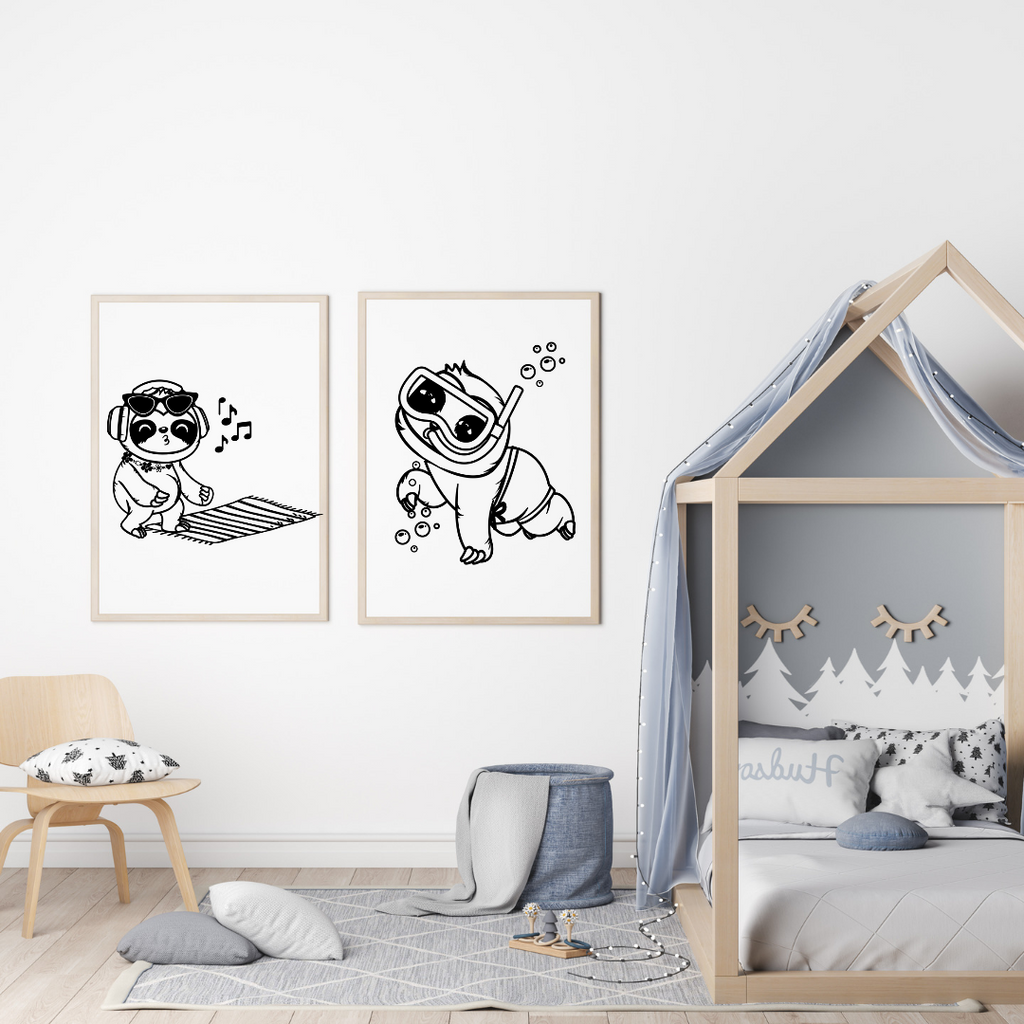 Wall art printing